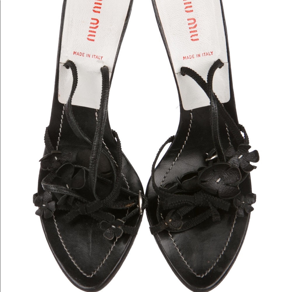MIU MIU SANDAL HEELS